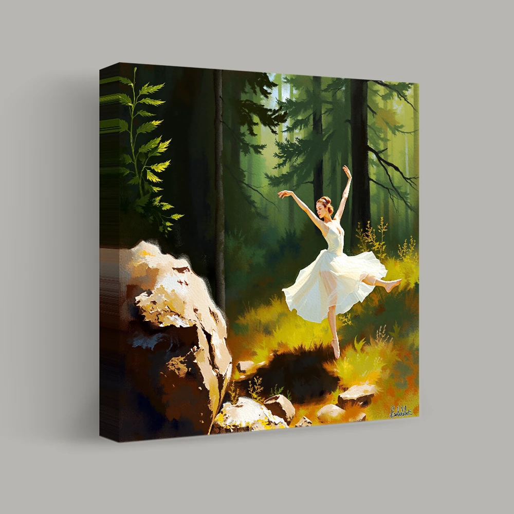 Poised In Light — canvas