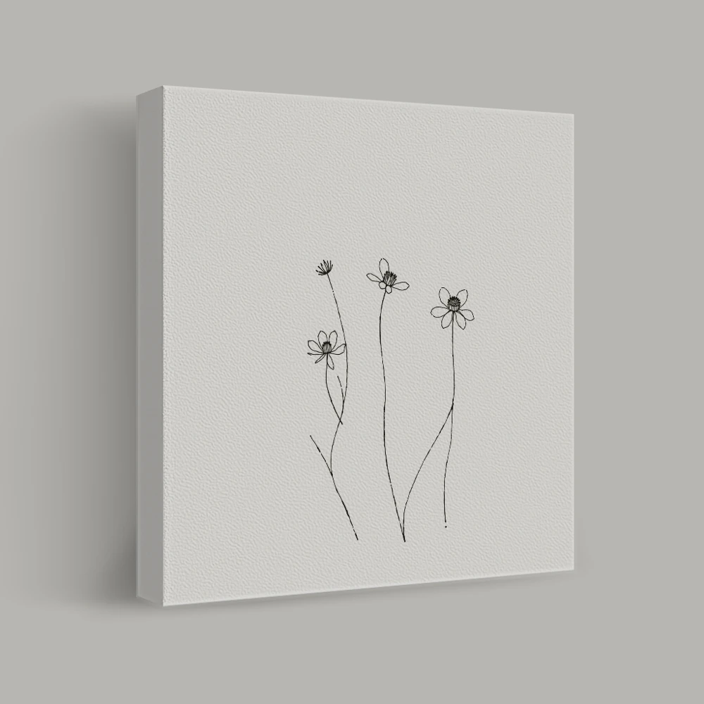 Growth in Line — canvas
