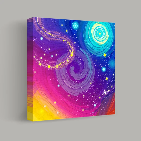 Cosmic Dance of Colors view 1
