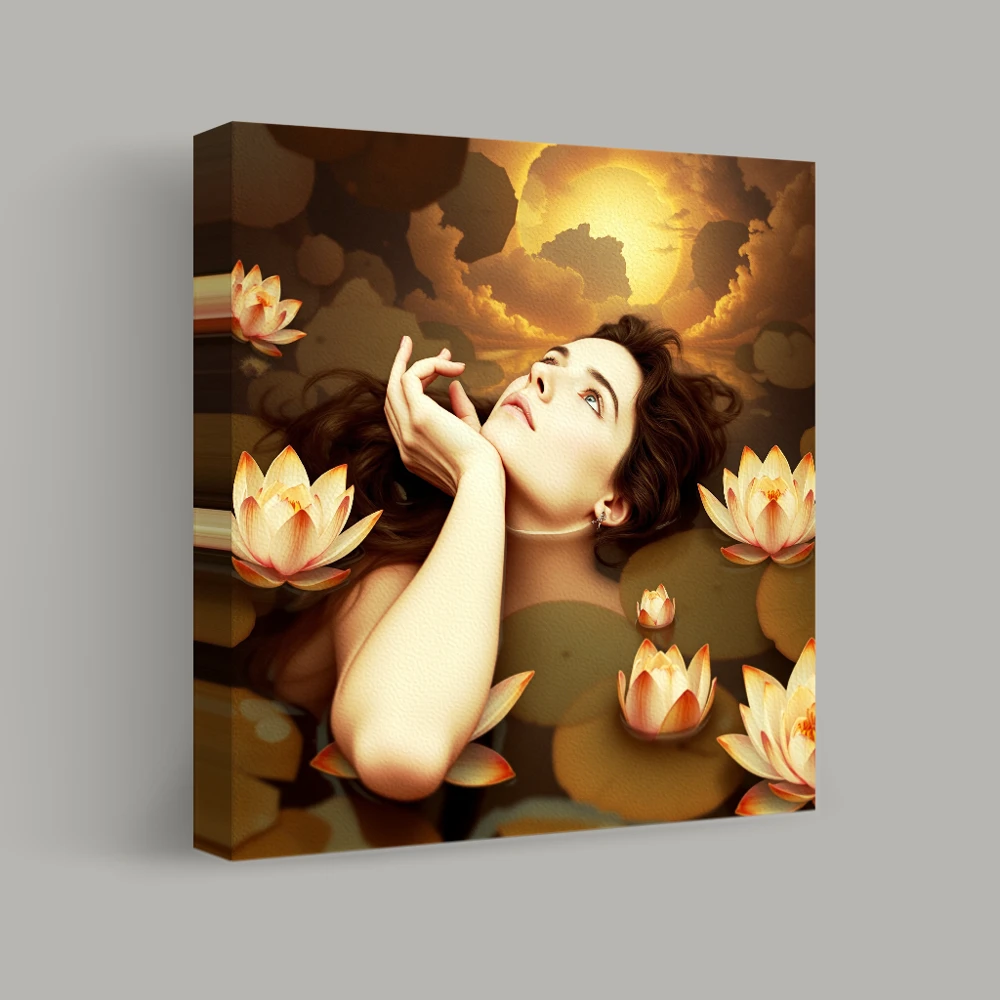 Nocturnal Bloom — canvas