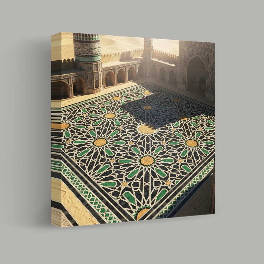 Geometric Reverie — canvas