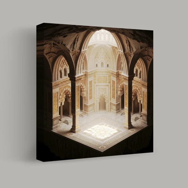 Illuminated Sanctuary view 1