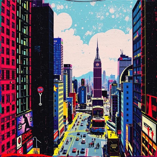 Urban Symphony in Color