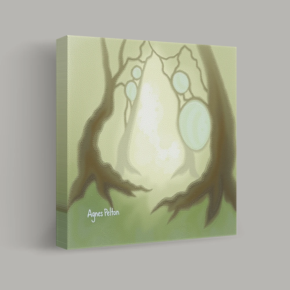 Enchanted Forest Pathway — canvas