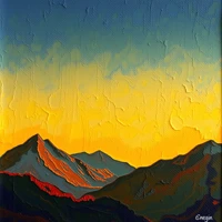 Sunset Over the Peaks thumbnail 2