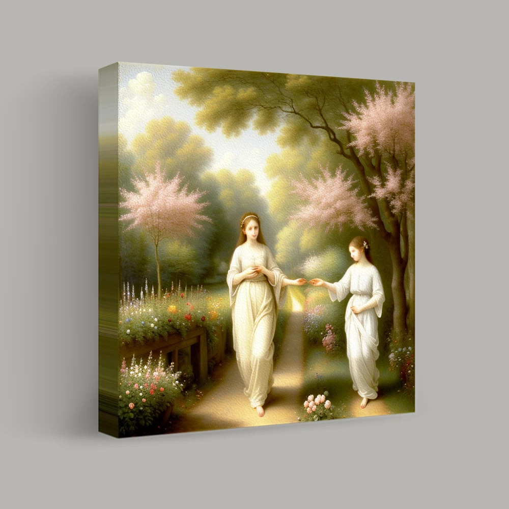 Gathering of Blossoms — canvas