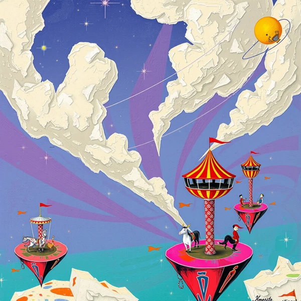 Floating Carnivals in the Cosmic Sky