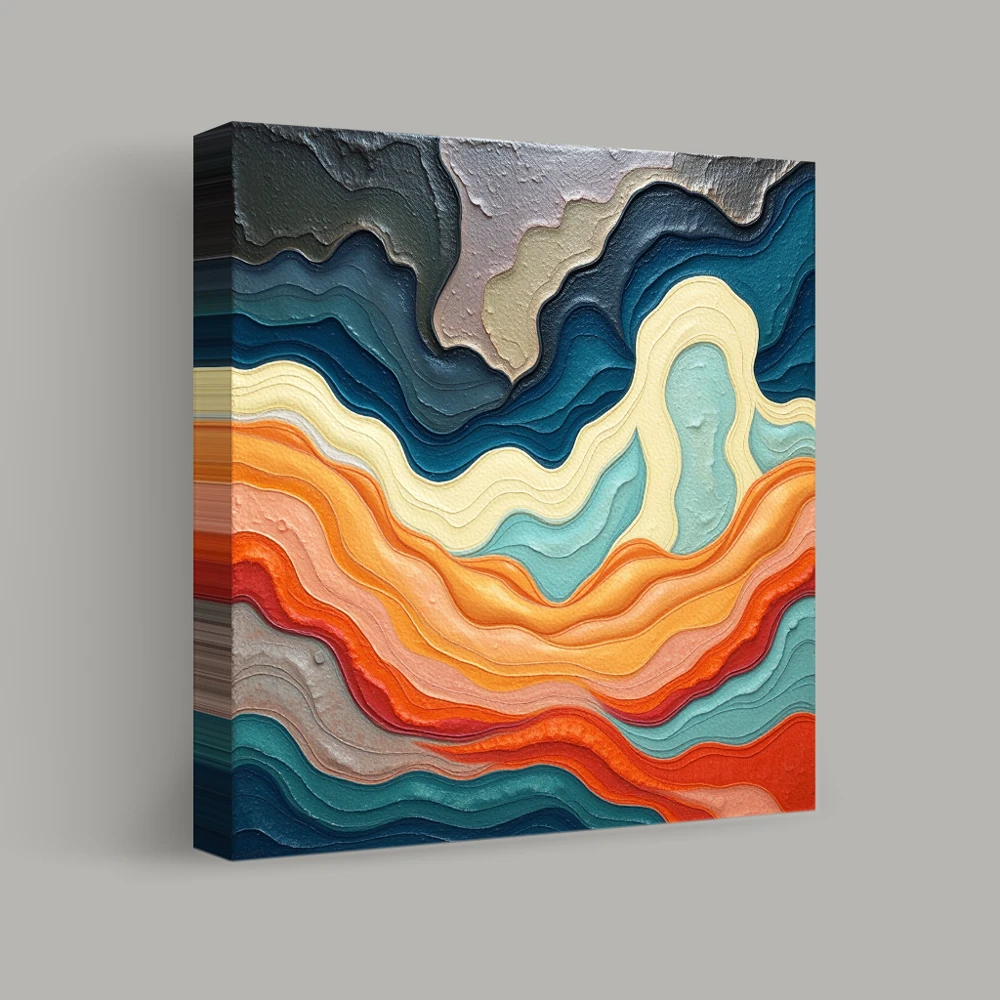 Layers of Serenity — canvas