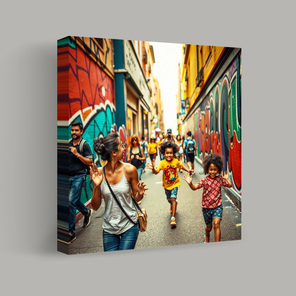 Urban Pathways — canvas