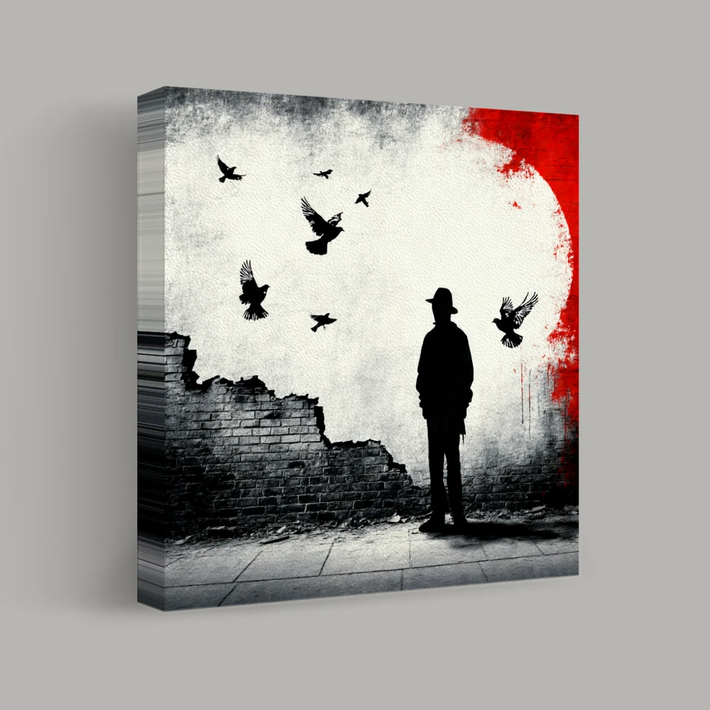 Shadows on the Wall — canvas
