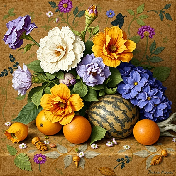 Harmony in Blooms and Citrus