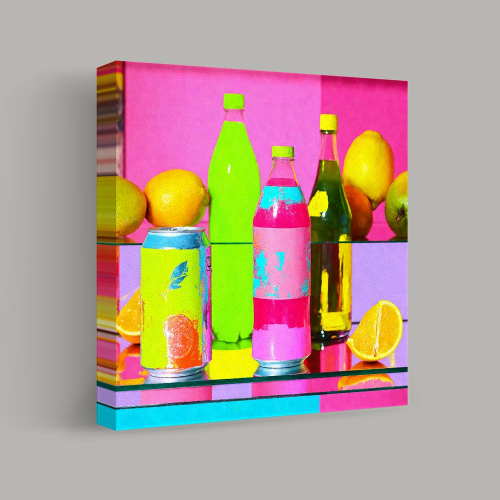 Vibrant Reflections — canvas