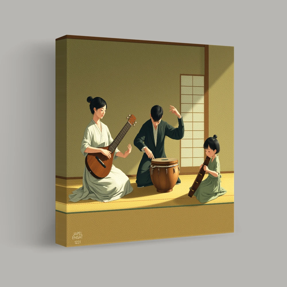 Harmonious Ensemble — canvas