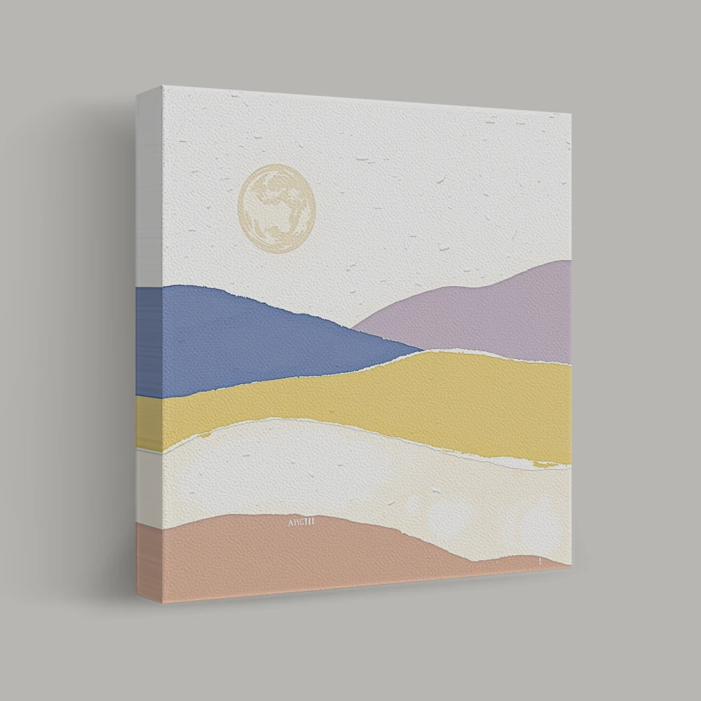 Pastel Horizon — canvas