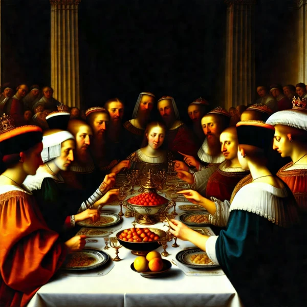Banquet of the Indulgent Court view 2
