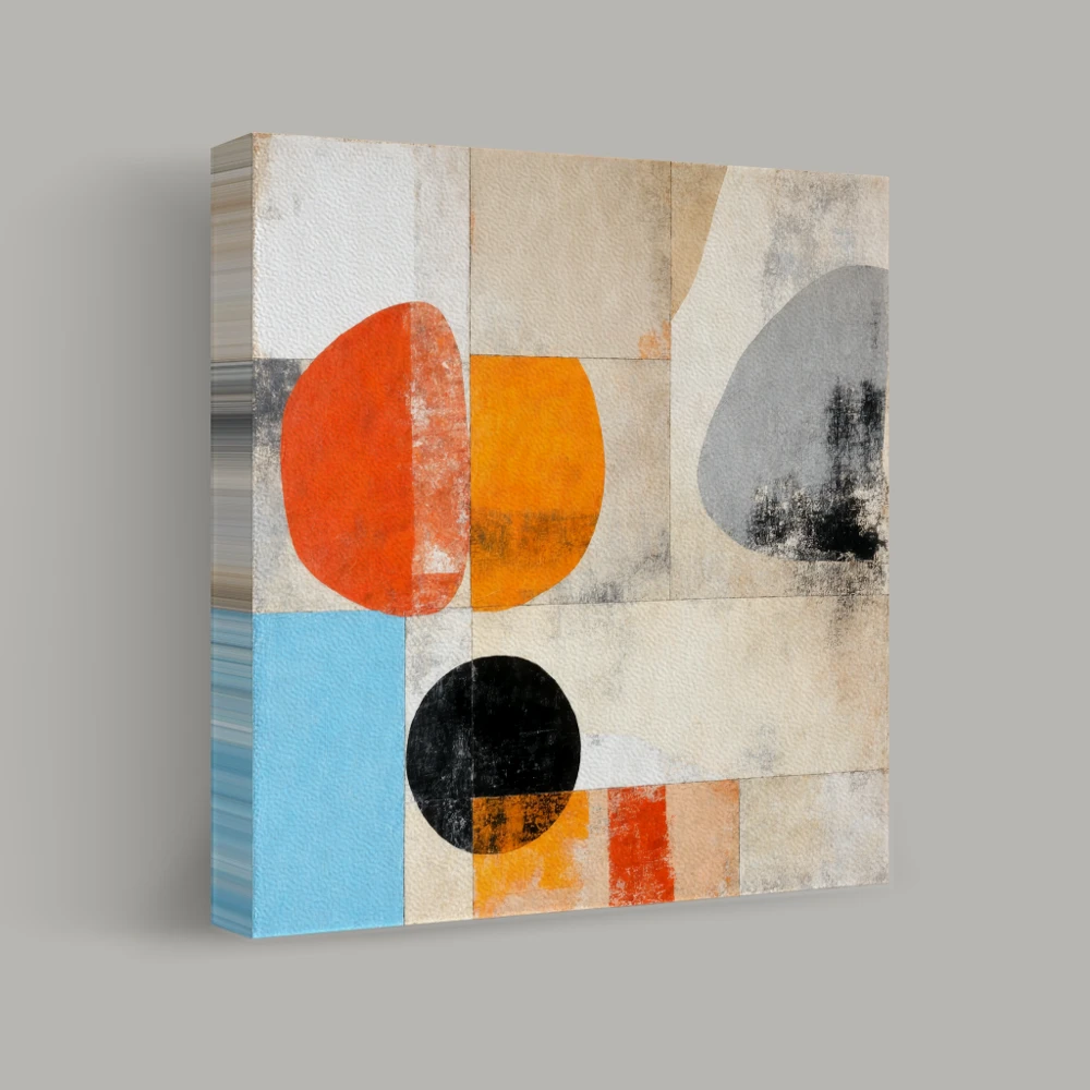 Geometric Harmony — canvas
