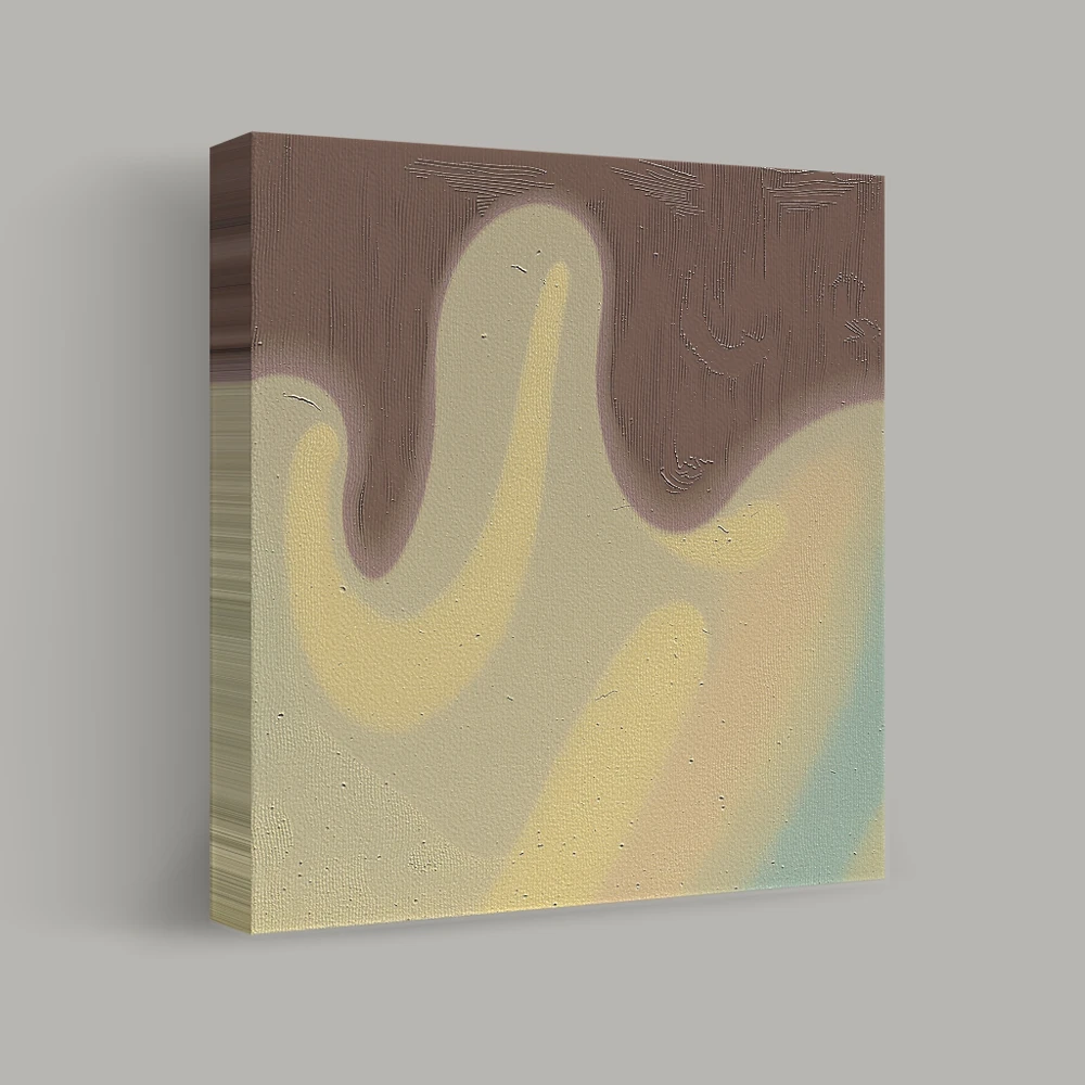 Il fiume dei sogni terreni — canvas
