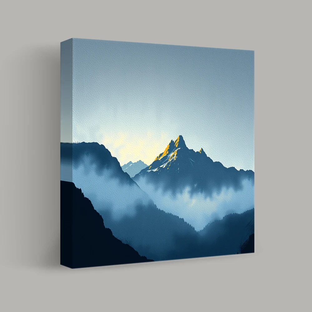 Awakening Peaks — canvas