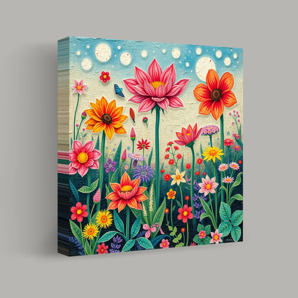 Symphony in Bloom — canvas