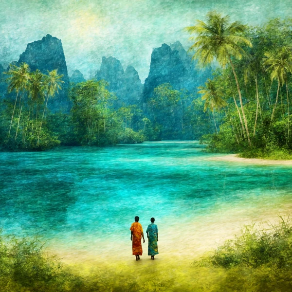 Journey to the Serene Lagoon