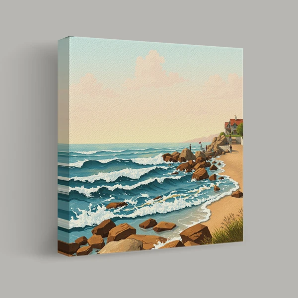 Waves and Whispers of the Coast view 1