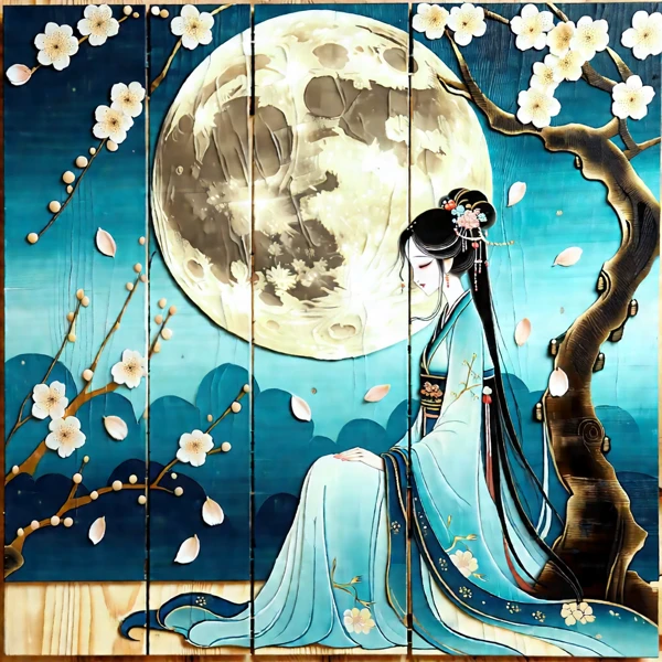 Whispering to the Moon view 2