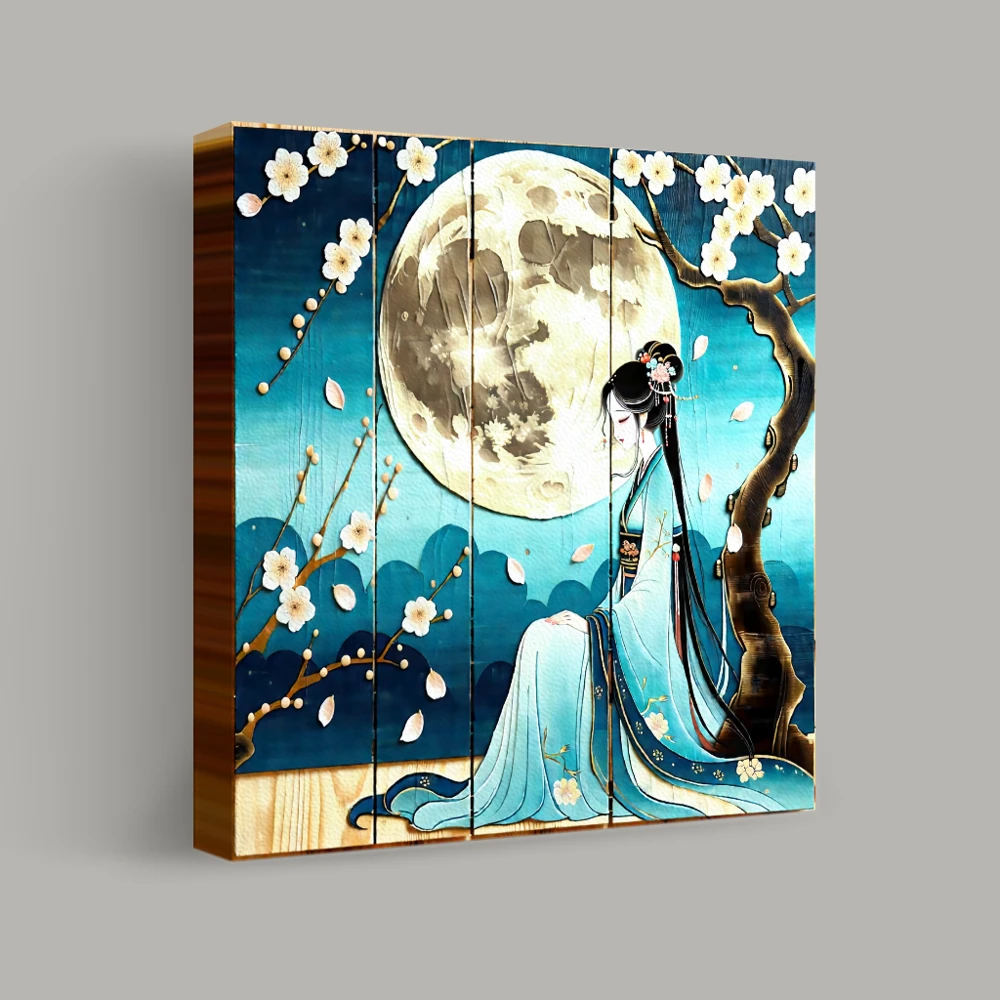 Whispering to the Moon — canvas