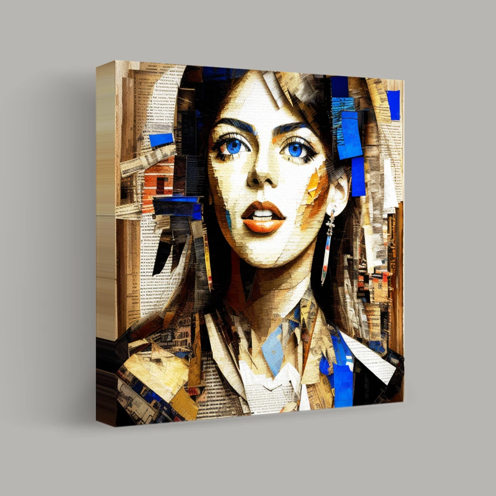 Portrait of Fragments — canvas