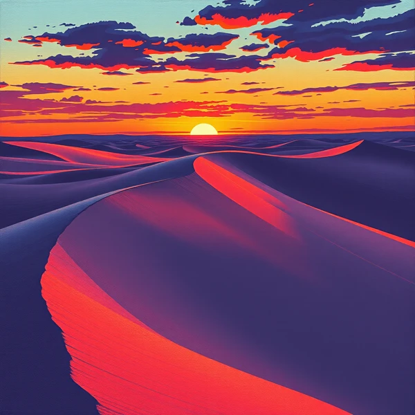 Dunes of Sunset Splendor
