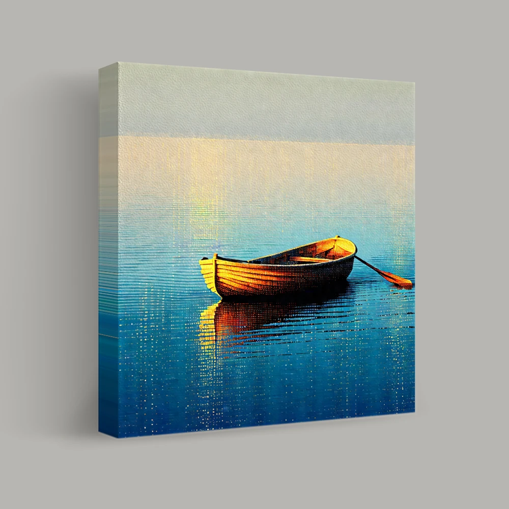 Solitude on Still Waters — canvas