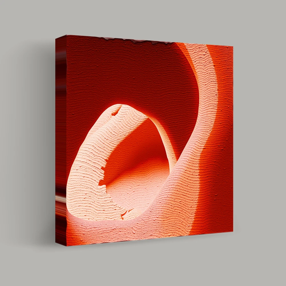 Sculpted by Nature's Hand — canvas