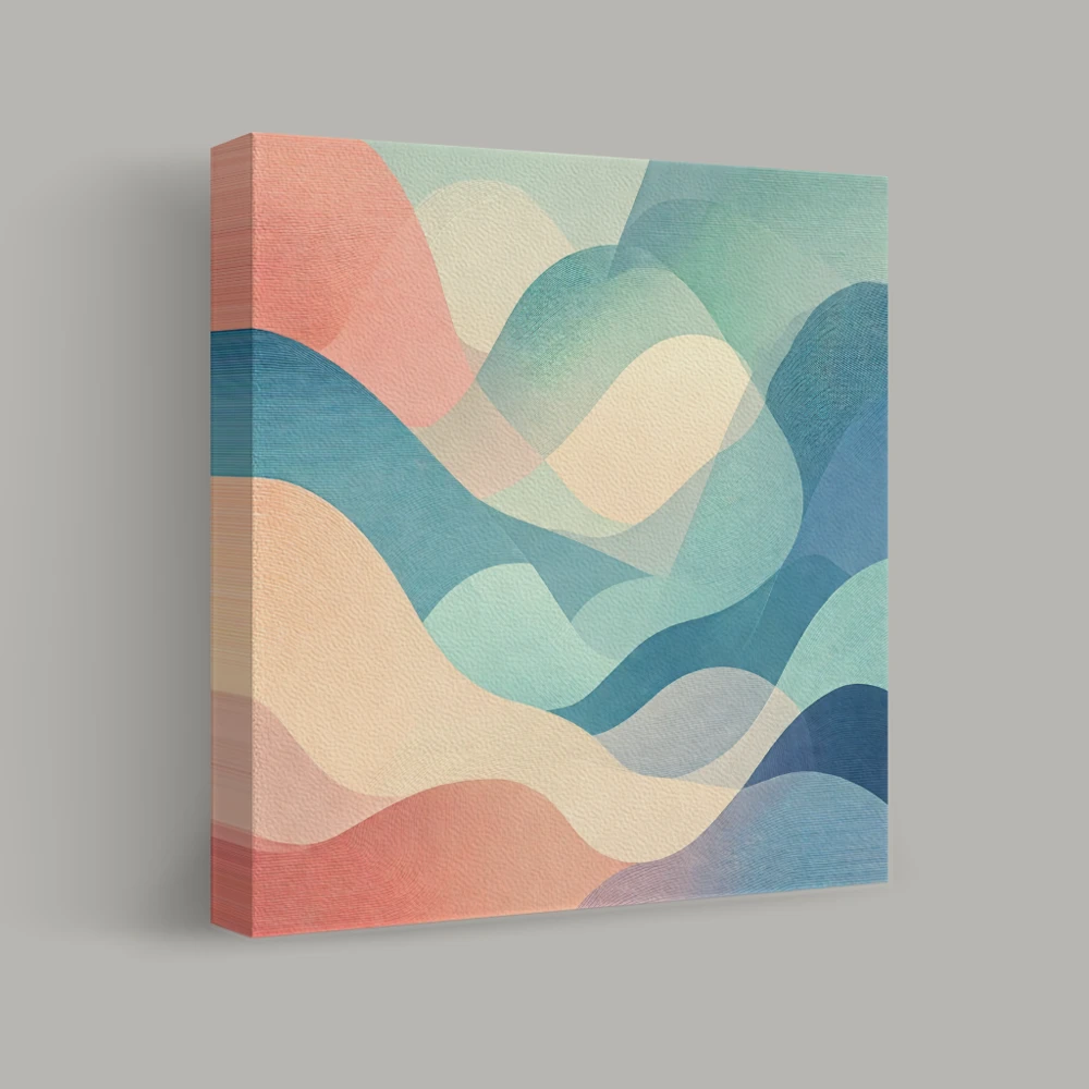 Flowing Hues — canvas