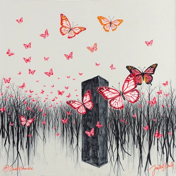 Fluttering Around Shadows