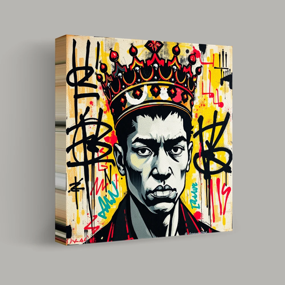 Crowned Rebellion — canvas