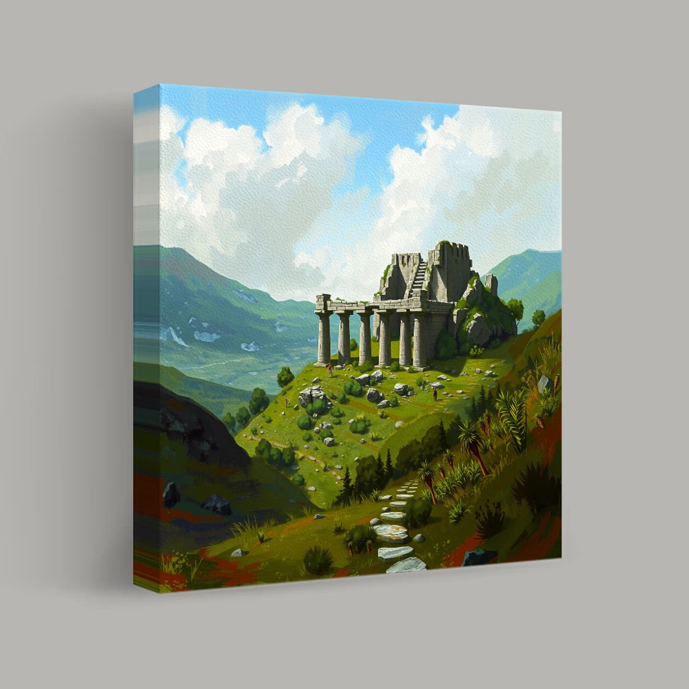 Ruins of the Forgotten Era — canvas