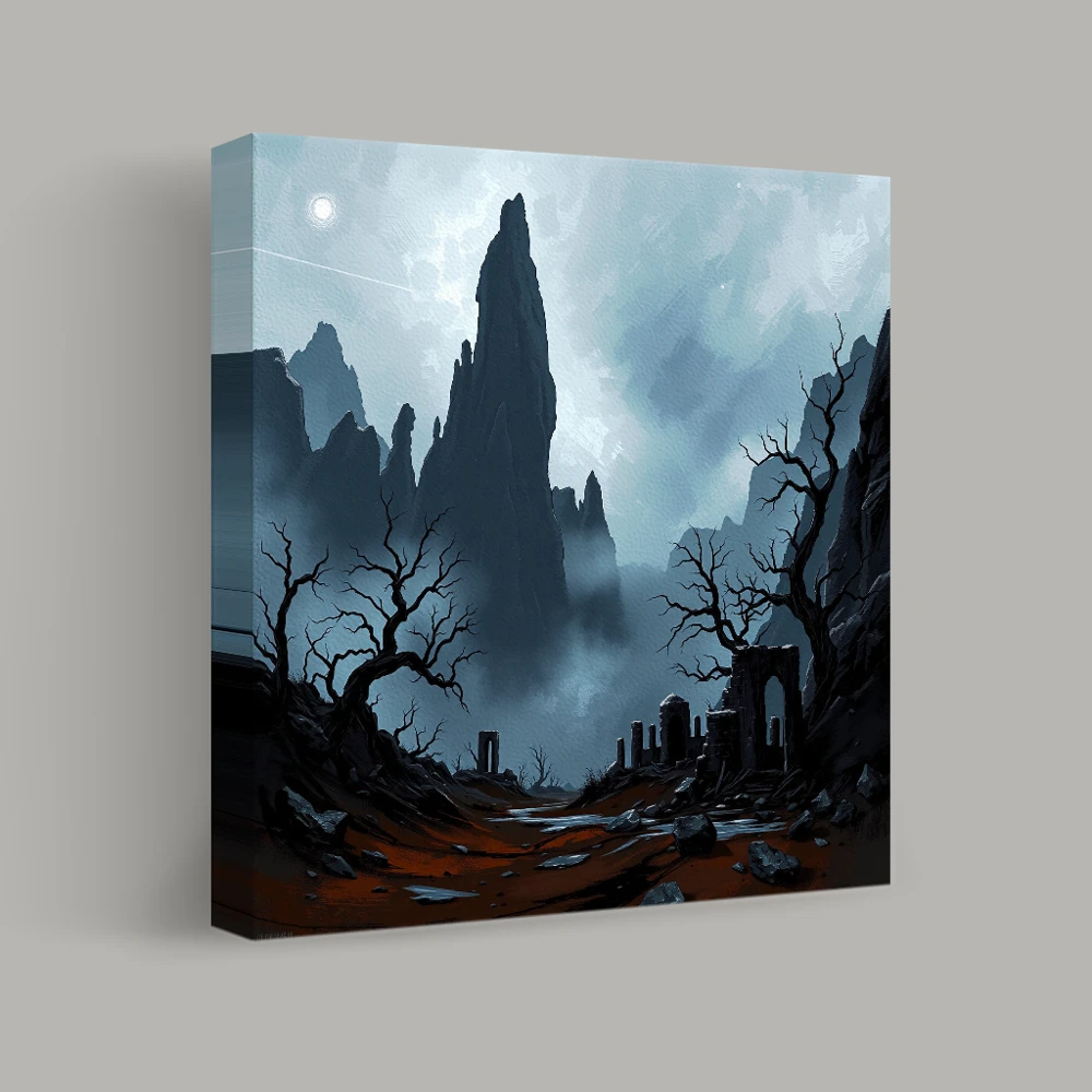 Echoes of Departure — canvas