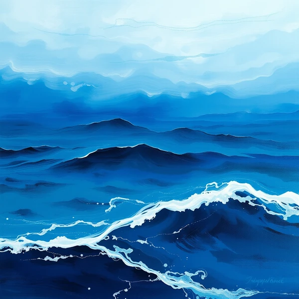 Endless Blue Waves