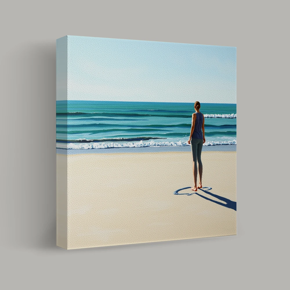 Contours of Reflection — canvas