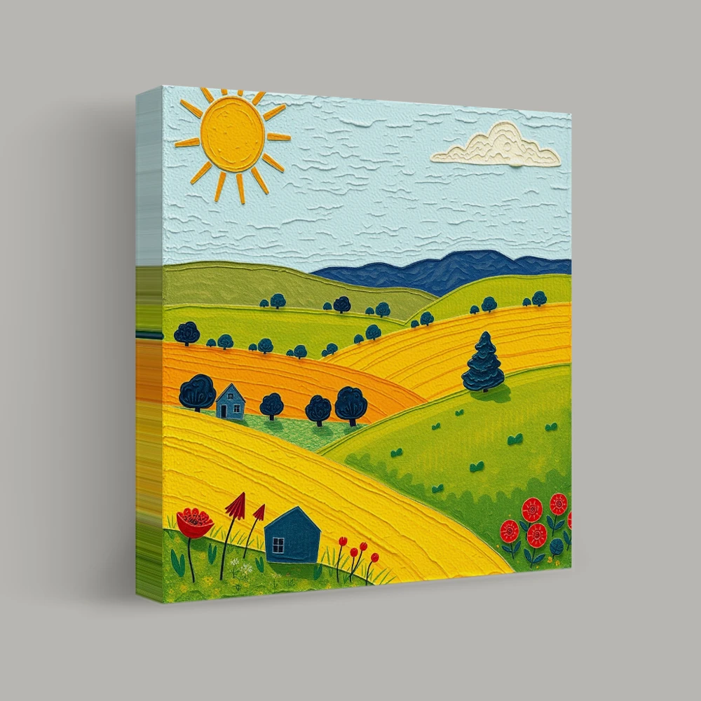 Sunlit Whimsy — canvas