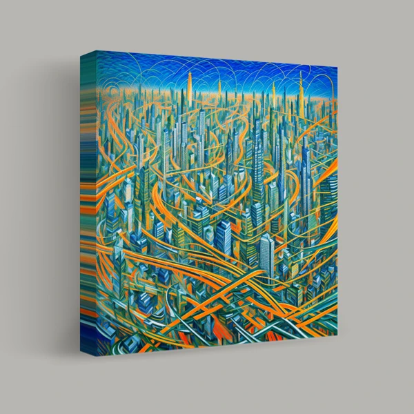 Symphonie urbaine en cascade