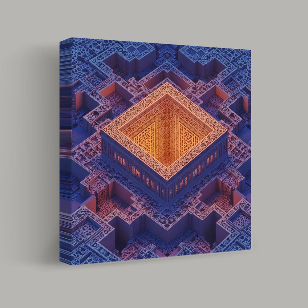 Géométries de Lumière — canvas