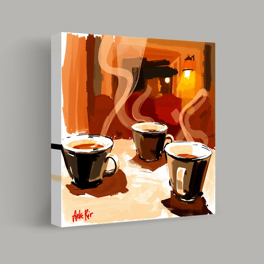 Crossroads Café — canvas