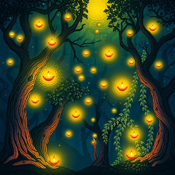 Enchanted Forest Lanterns