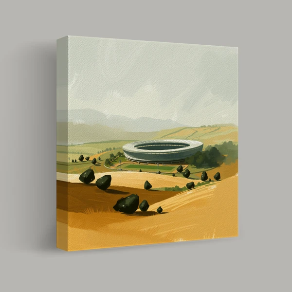 Stadium Among the Hills view 1