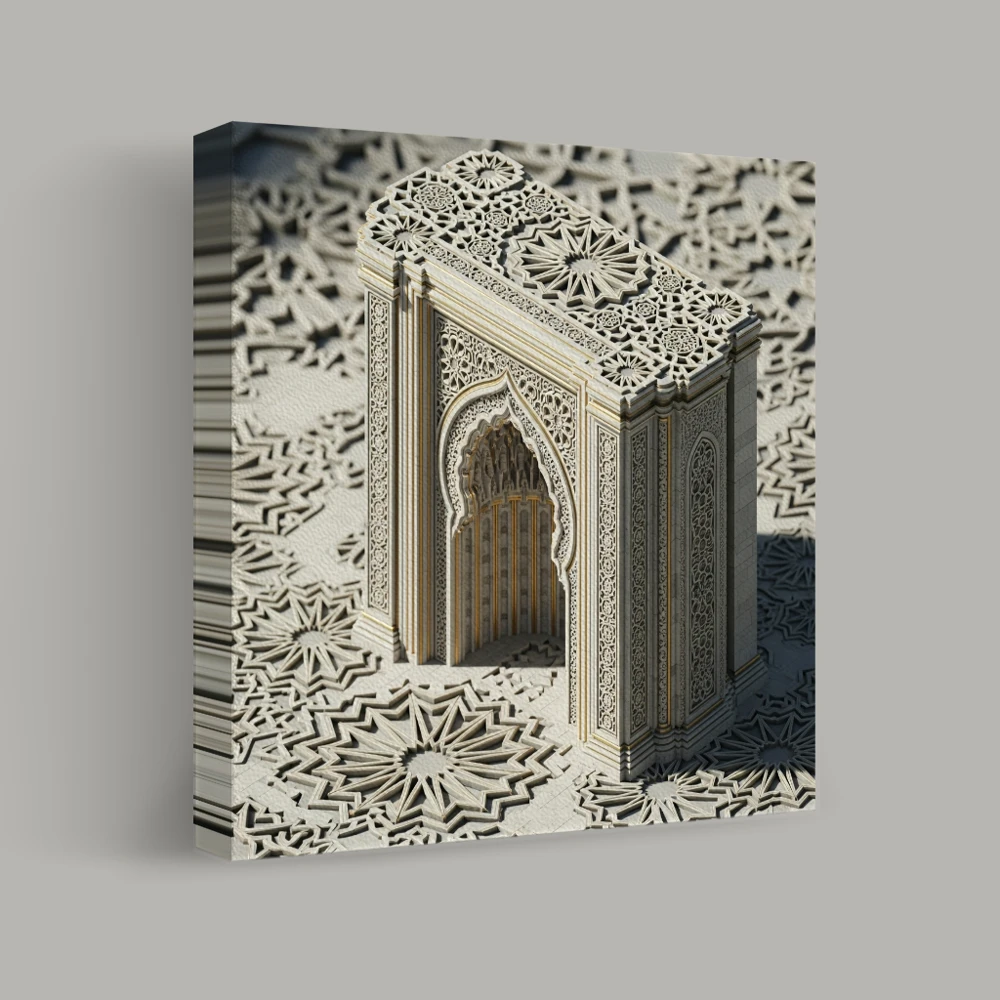Arches and Patterns — canvas