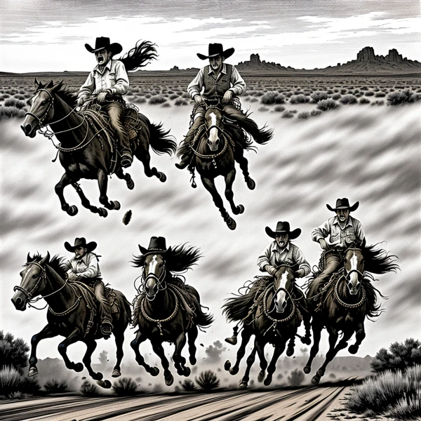 Jinetes de las llanuras polvorientas