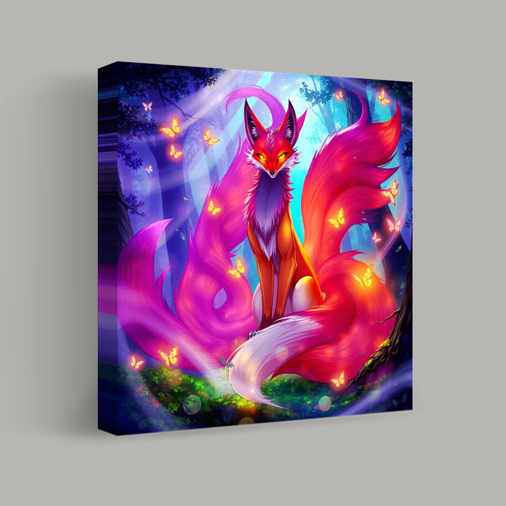 A Luminous Encounter — canvas