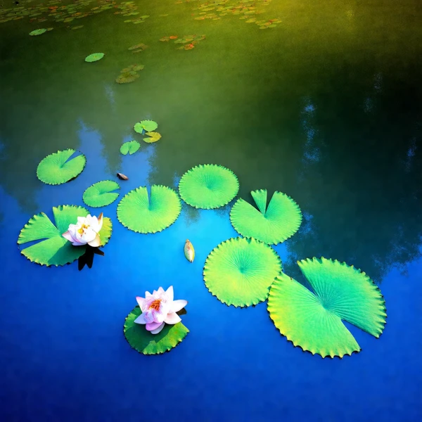 Serenity on the Lilypad Pond