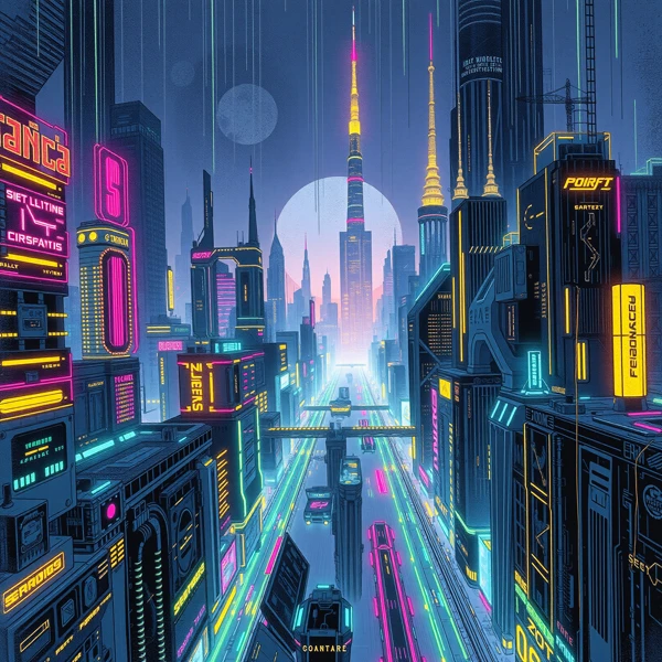 Neon Skies of Tomorrow