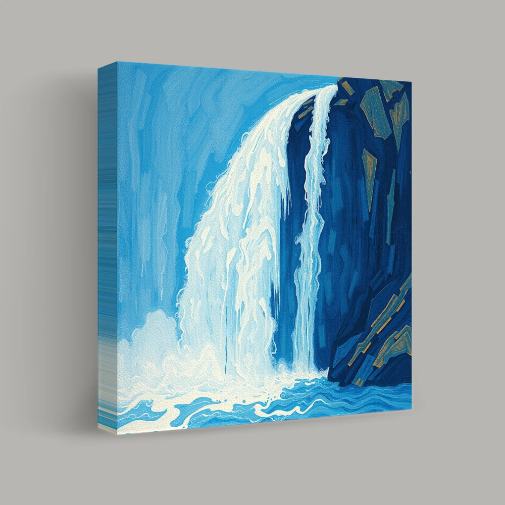 Cascade of Serenity — canvas